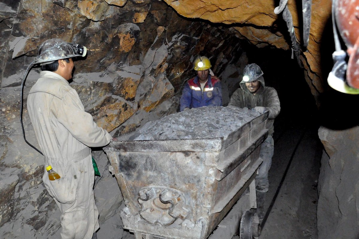 Mine de Potosi, Bolivie