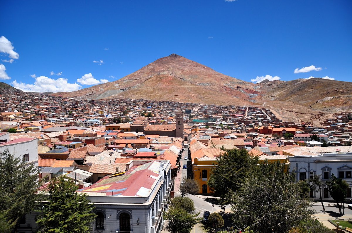 Cerro Rico, Potosi, Cerro Rico, Bolivie