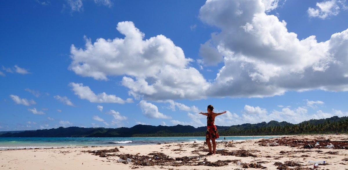 Playa Rincón, immense et déserte
