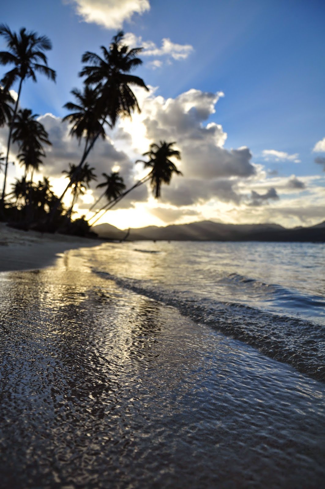 Coucher de soleil à La Playita, Las Galeras