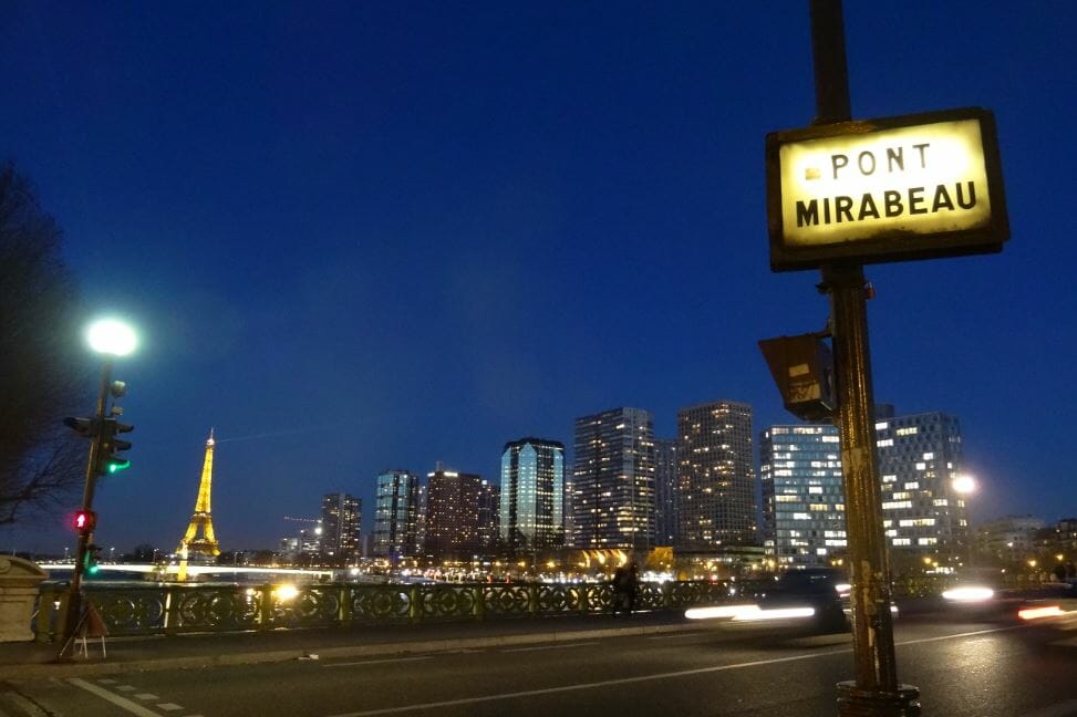 pont mirabeau paris blog voyages