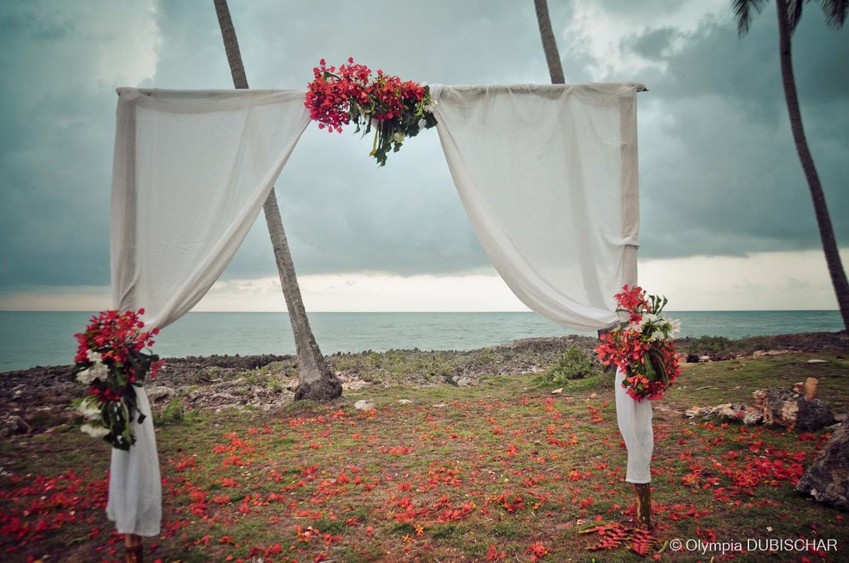 Mariage Las Galeras Samana wedding Domincan Dominicaine