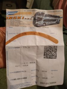 Argentine choix autobus ou avion